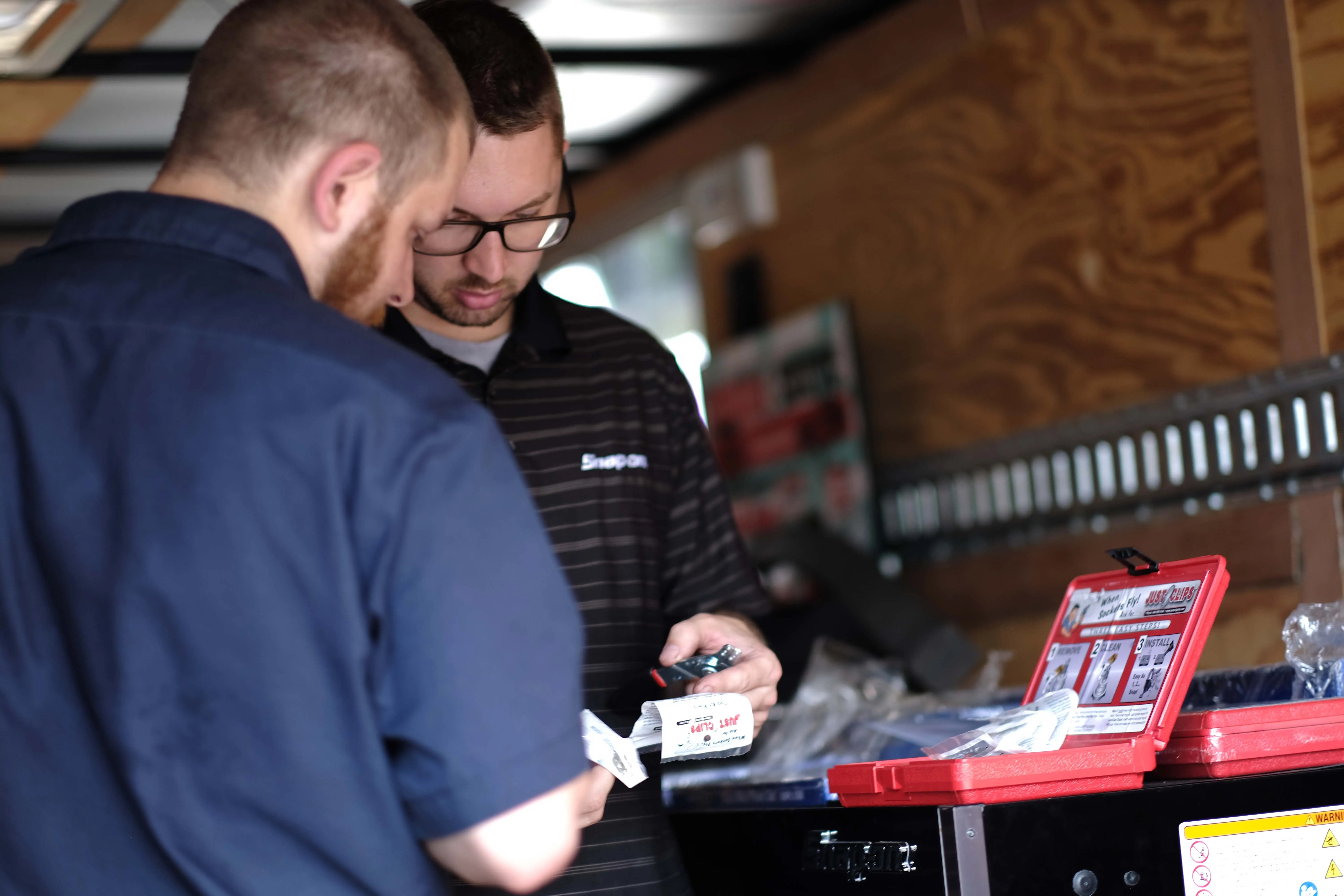 Photography taken during filed research, observing franchisee through day daily work tasks.